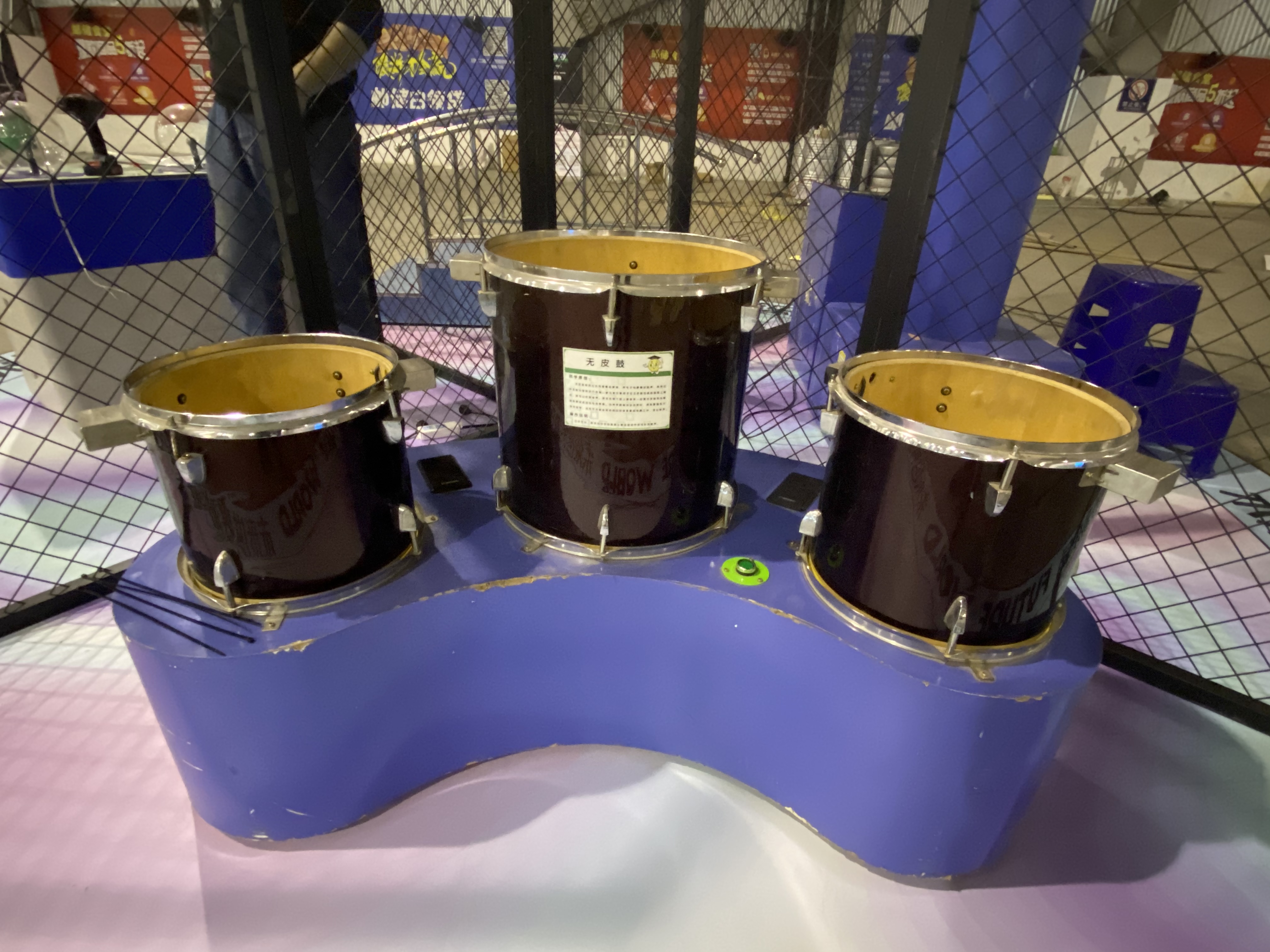 科教主题互动科技展怒发冲冠穿三维针雕