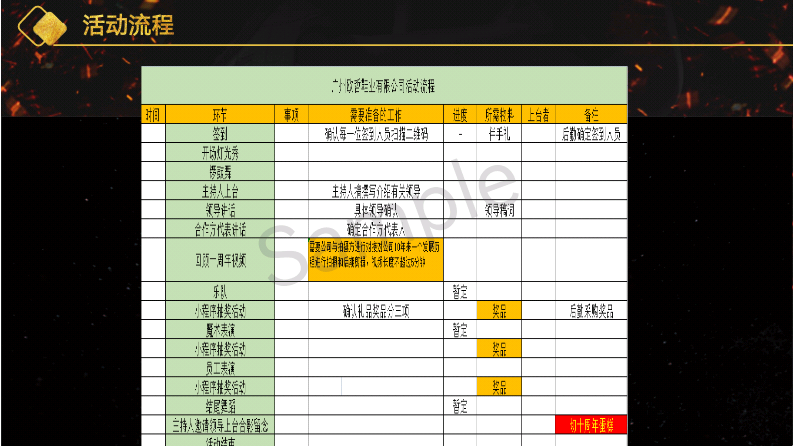 十周庆典方案