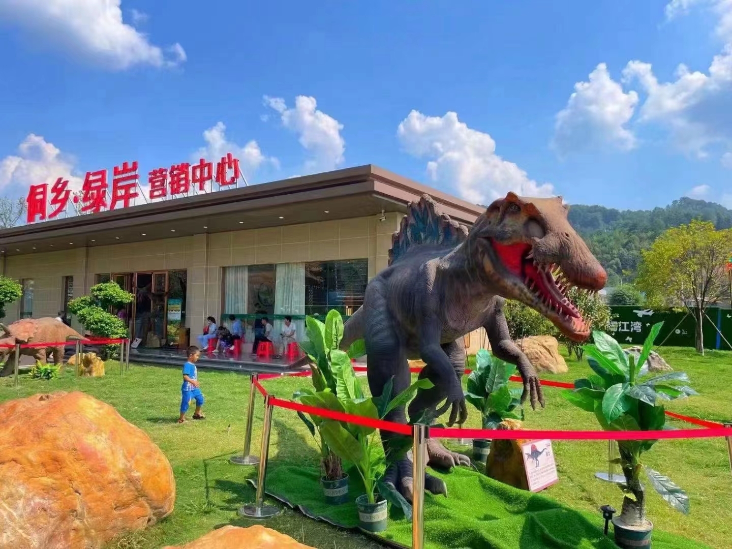 大型仿真恐龙 侏罗纪恐龙展震撼来袭