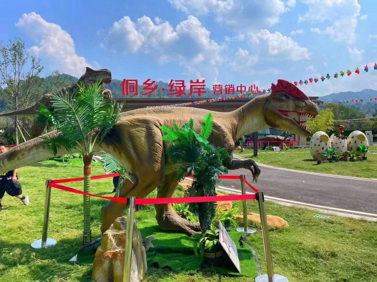 大型仿真恐龙 侏罗纪恐龙展震撼来袭