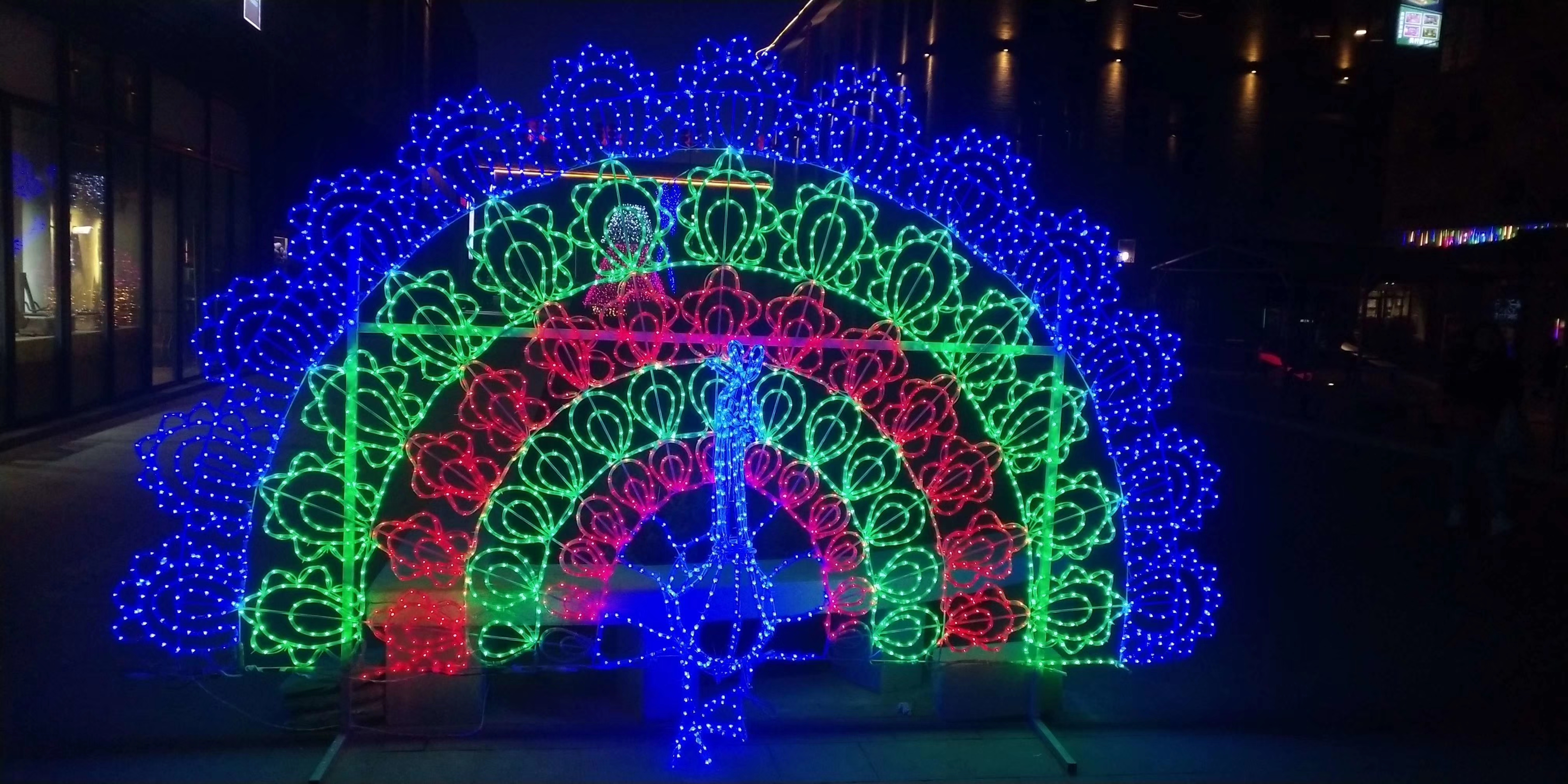 梦幻灯光节 灯光造型