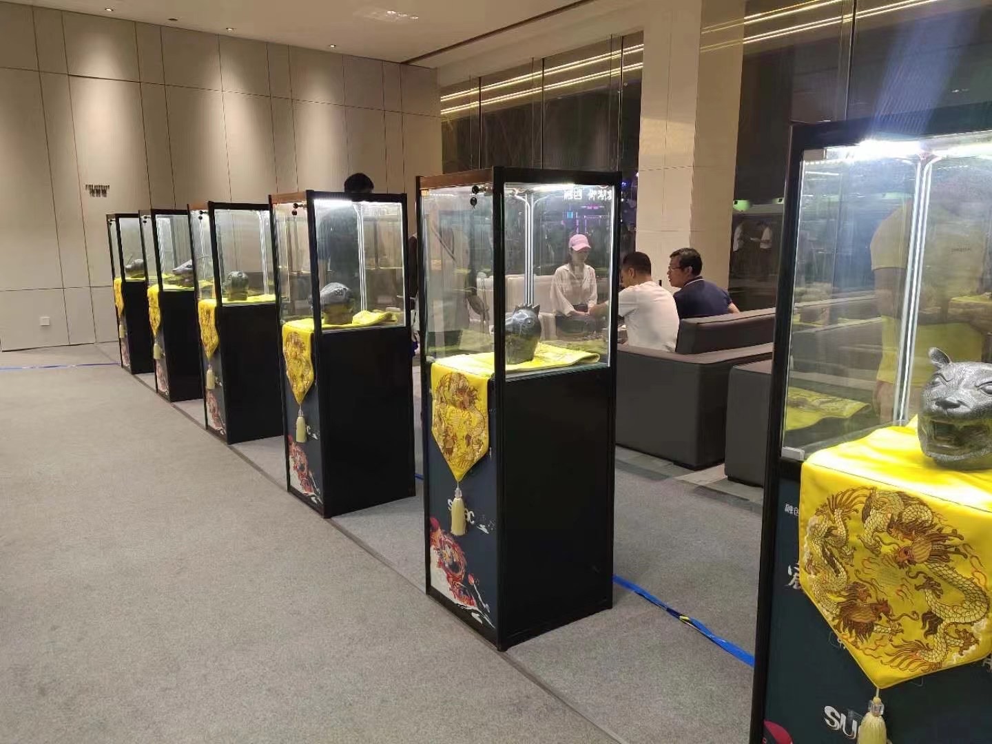 十二生肖兽首 仿真玉玺展