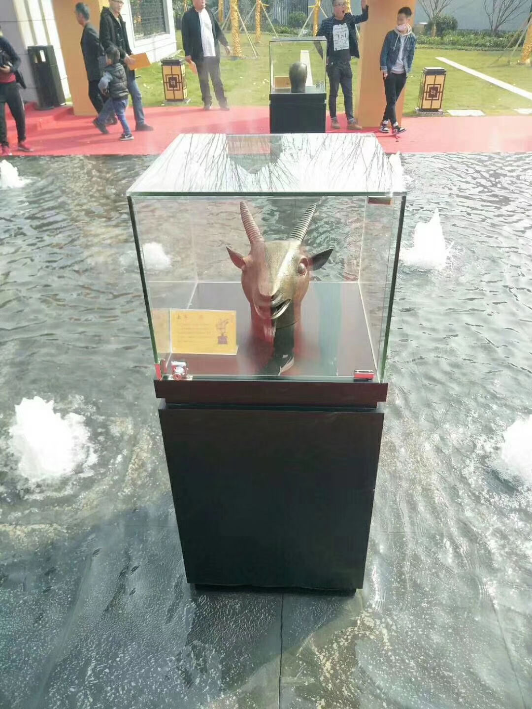 十二生肖兽首 仿真玉玺展
