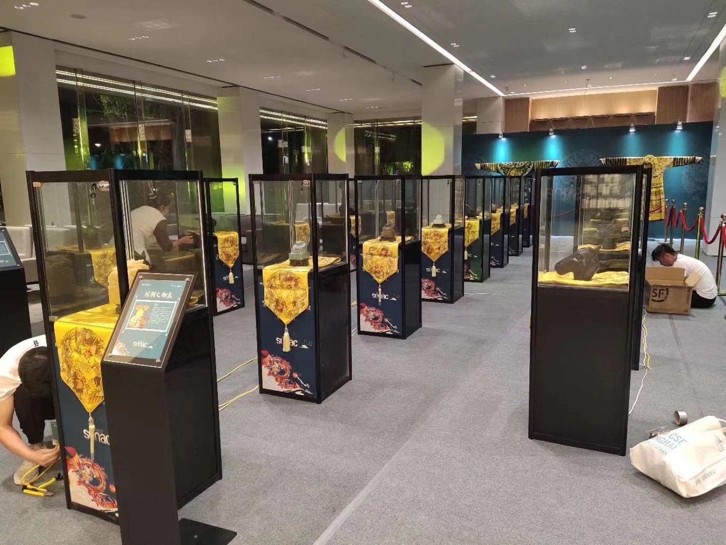 十二生肖兽首 仿真玉玺展