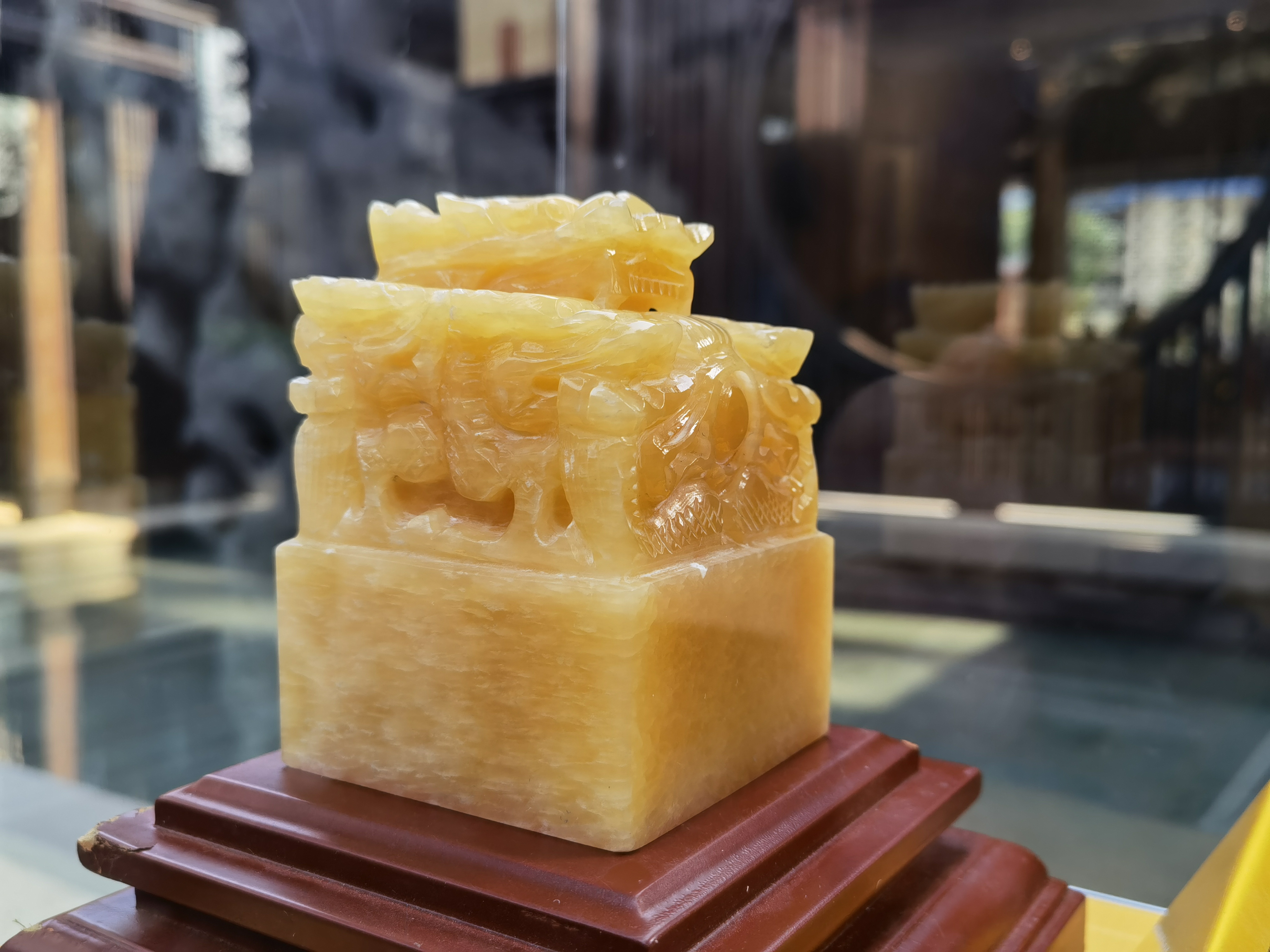 十二生肖兽首 仿真玉玺展