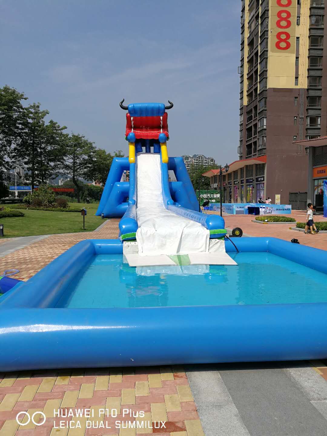 龙头滑梯 大象滑梯 粉红滑道 水上闯关 