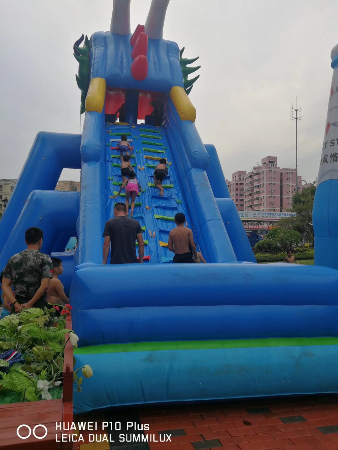龙头滑梯 大象滑梯 粉红滑道 水上闯关 