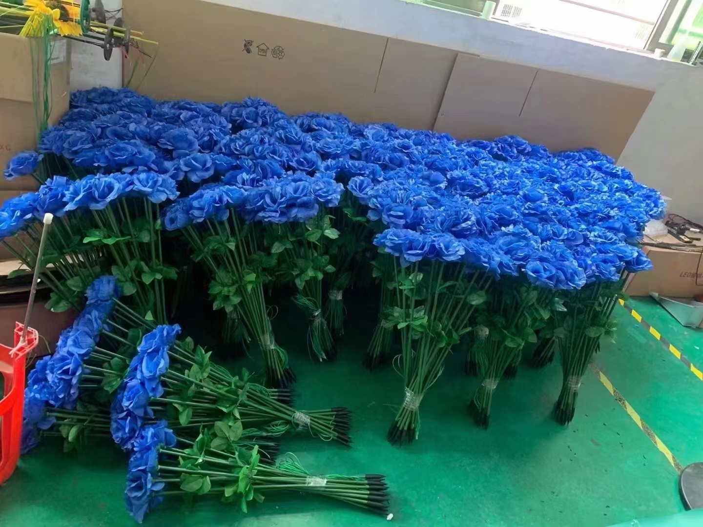 夜游灯光美陈北极光灯光节恐龙展暖场互动道具
