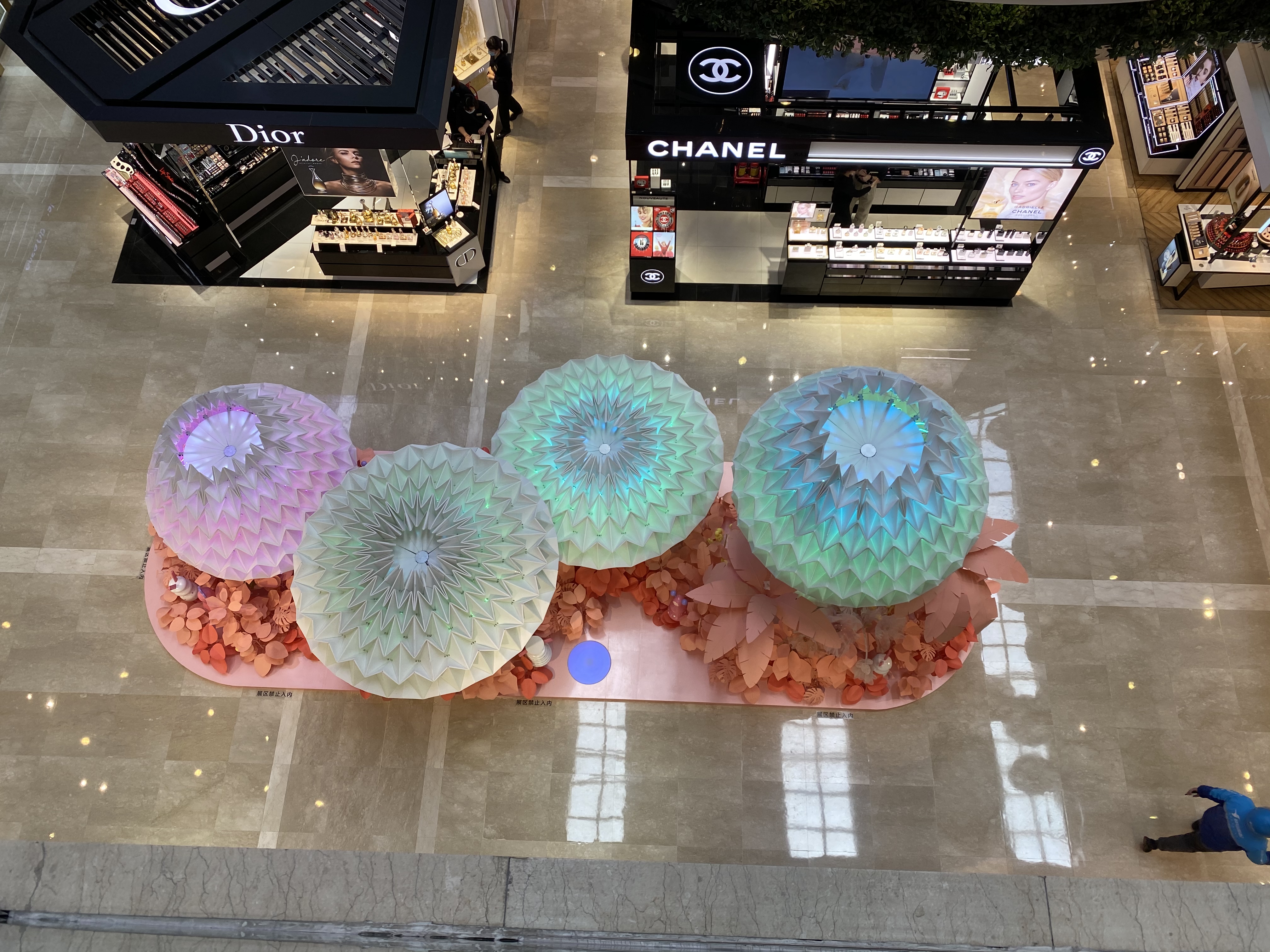 蘑菇树灯 蘑菇树机械升降装置 蘑菇树美陈互动展览道具