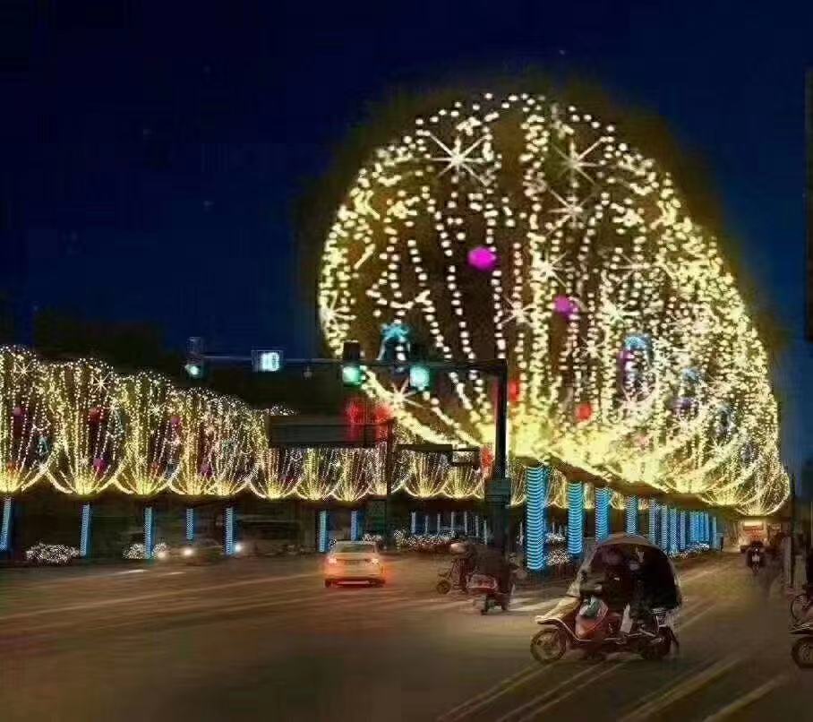 树木亮化营销中心灯光暖场商超文旅夜游引流