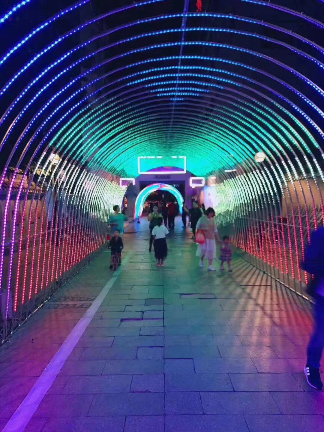 大型灯光节灯光造型灯光秀