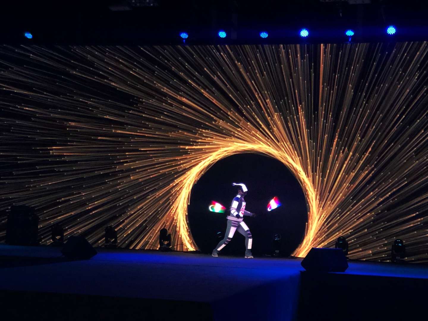 幻影人屏互动秀