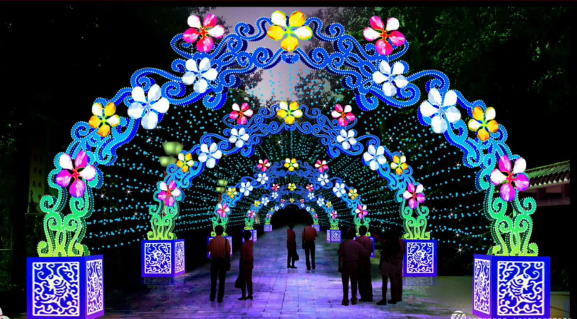 花灯灯会传统花灯