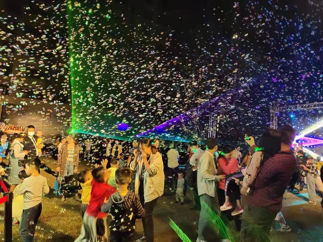 夜游互动道具暖场引流拍照打卡