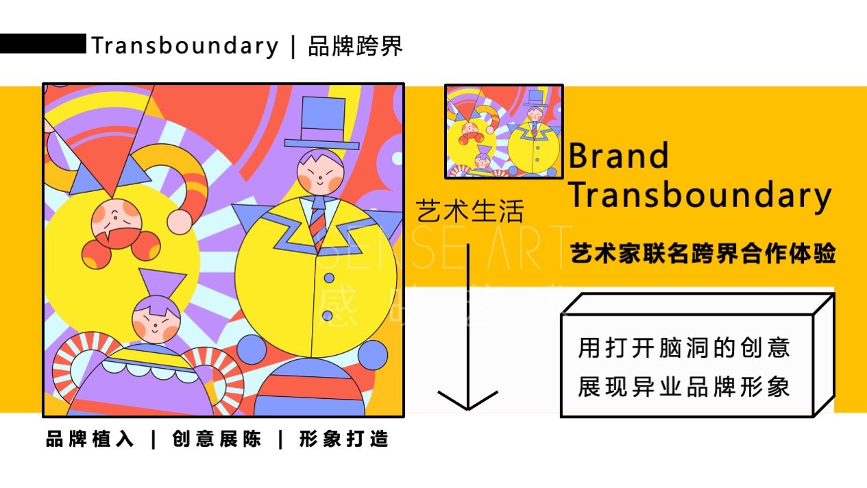 【逗乐偶像大本营】英国抽象奇特艺术家艺术IP美陈装置展