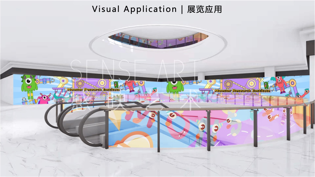 【超能怪兽研究所】墨西哥奇趣脑洞插画艺术家艺术IP美陈装置展