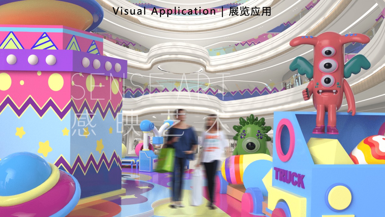 【超能怪兽研究所】墨西哥奇趣脑洞插画艺术家艺术IP美陈装置展