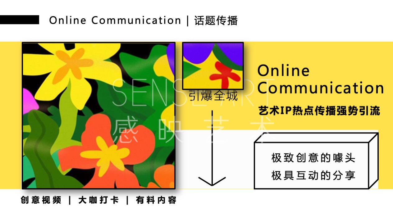 【缤纷花舞乐园】 中国香港妙趣生活艺术家艺术IP气膜美陈装置