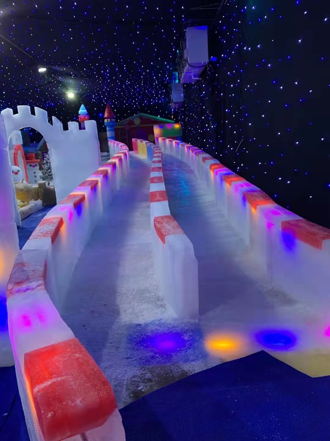冰雕展冰雪节雪雕沙雕滑雪场钢结构冷库搭建设计制作一条龙服务