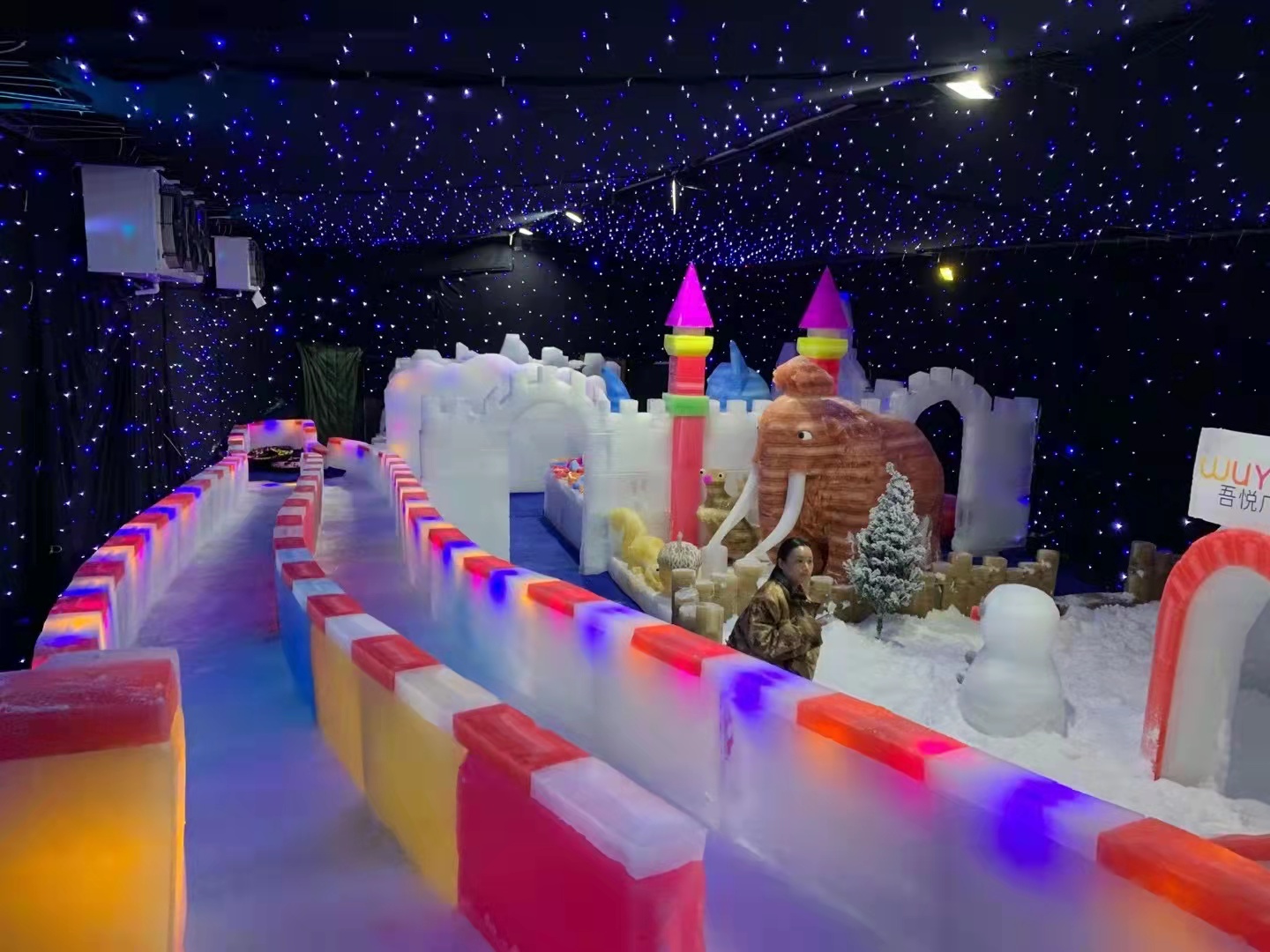 冰雕展冰雪节雪雕沙雕滑雪场钢结构冷库搭建设计制作一条龙服务
