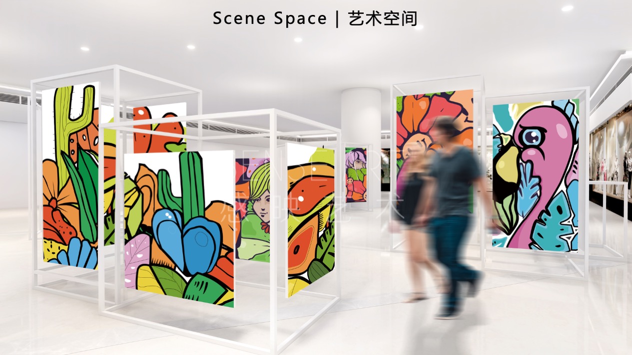  【丛林宝藏探险记】墨西哥抽象奇特艺术家主题IP美陈装置展