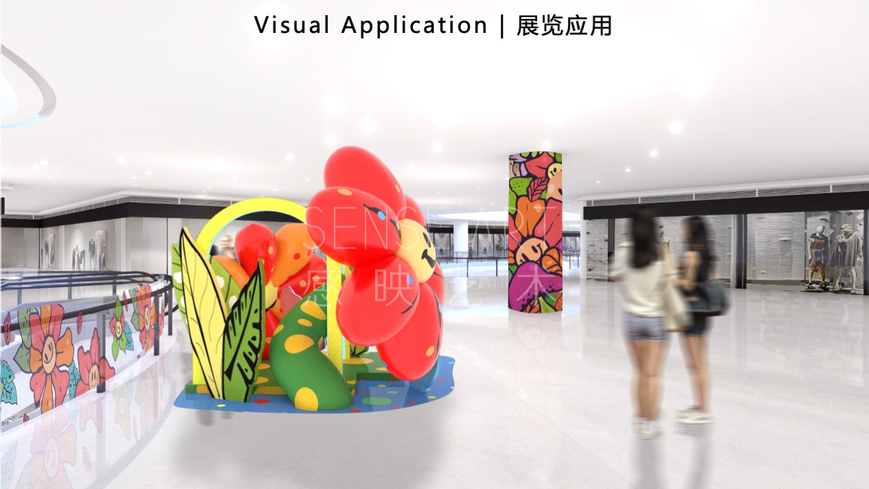 【丛林宝藏探险记】墨西哥抽象奇特艺术家主题IP美陈装置展
