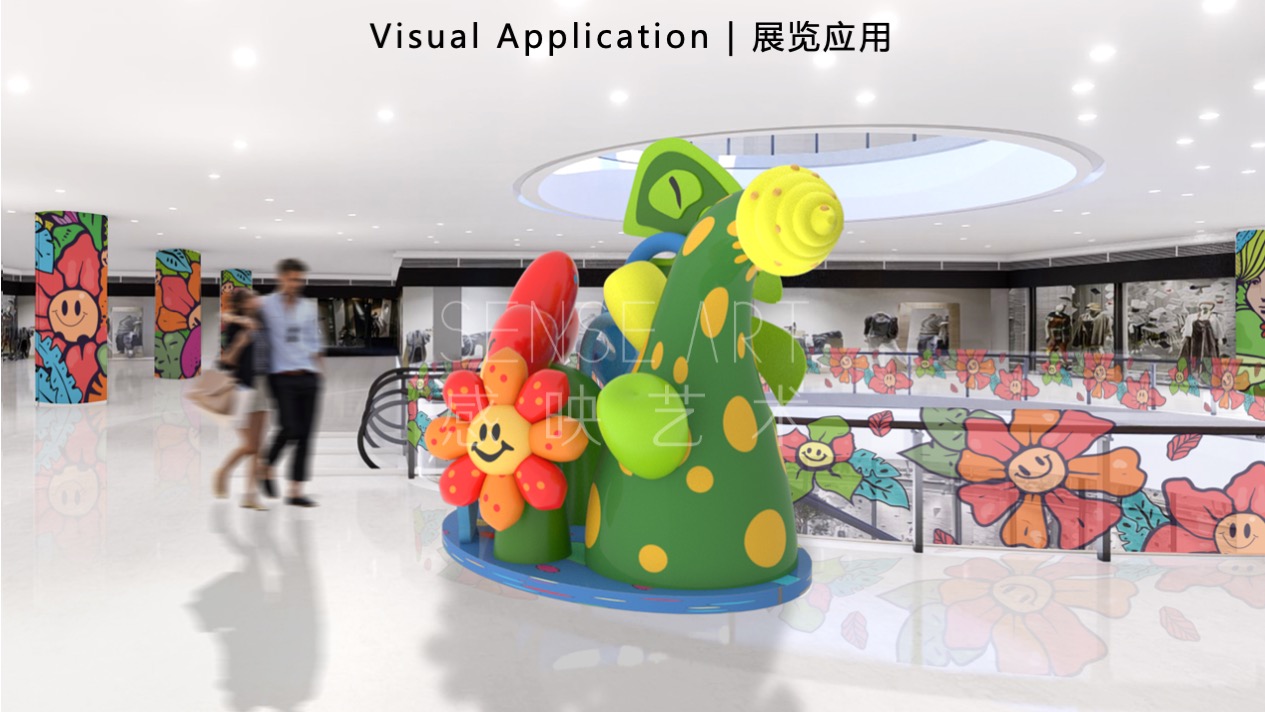  【丛林宝藏探险记】墨西哥抽象奇特艺术家主题IP美陈装置展