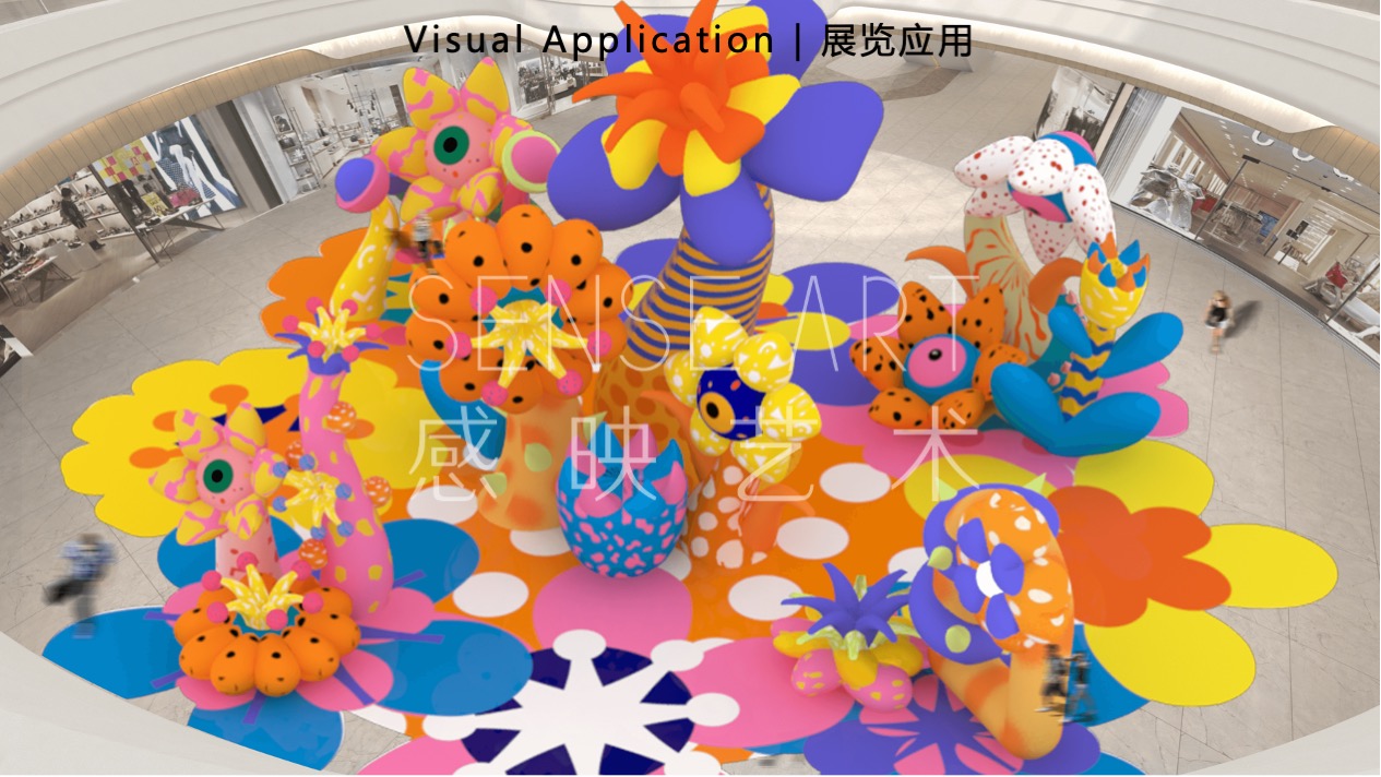 【奇花异世界】菲律宾妙趣生活艺术家艺术IP美陈装置展