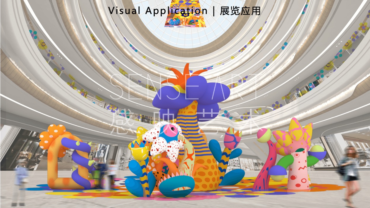 【奇花异世界】菲律宾妙趣生活艺术家艺术IP美陈装置展