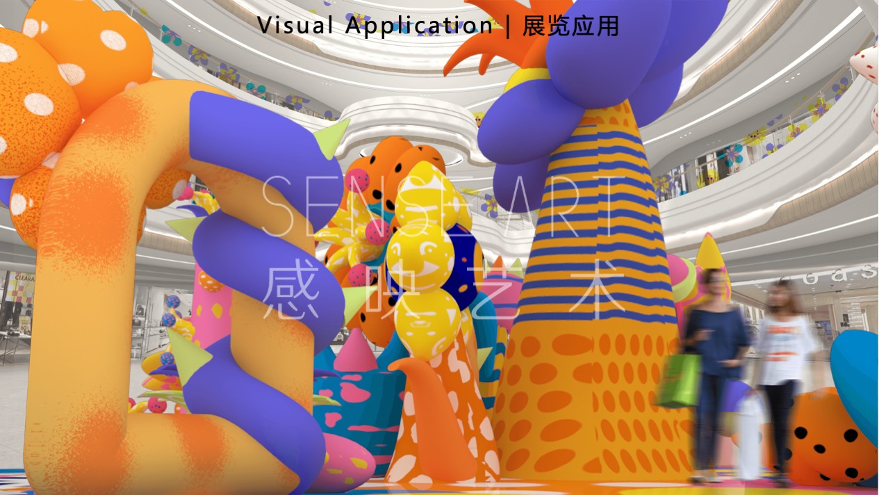 【奇花异世界】菲律宾妙趣生活艺术家艺术IP美陈装置展