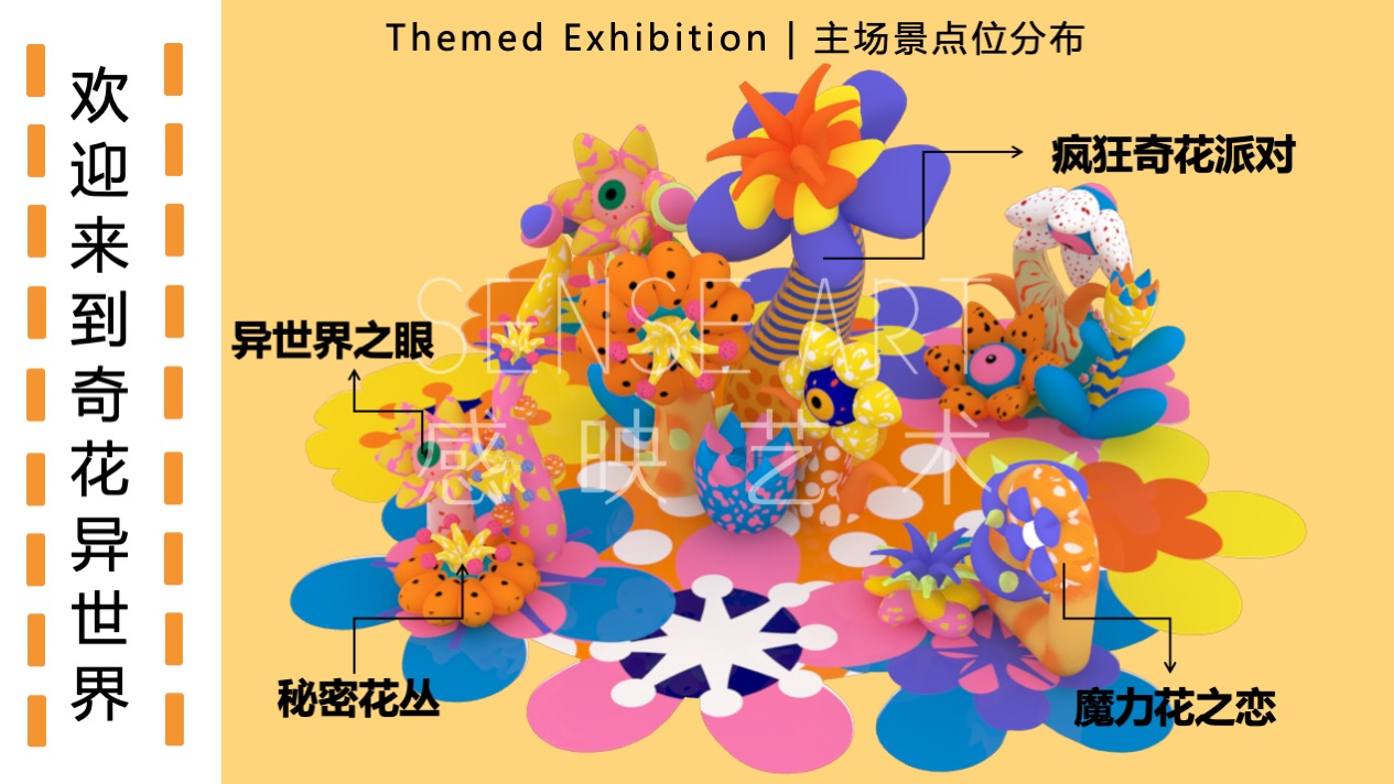 【奇花异世界】菲律宾妙趣生活艺术家艺术IP美陈装置展