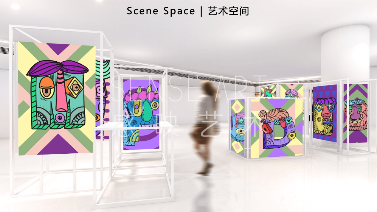【怪诞字母乐园】墨西哥奇趣脑洞插画艺术家主题IP美陈装置展
