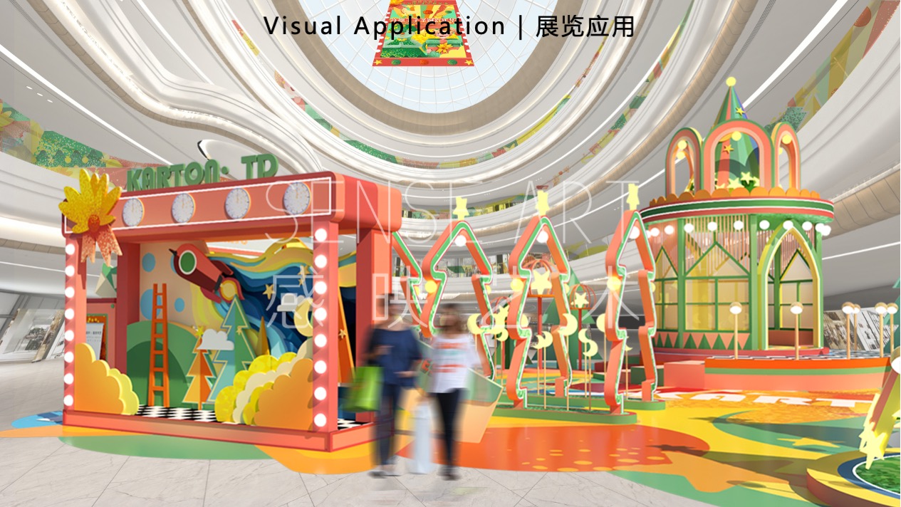 【许愿王子圣诞嘉年华】俄罗斯插画艺术家主题IP美陈装置展