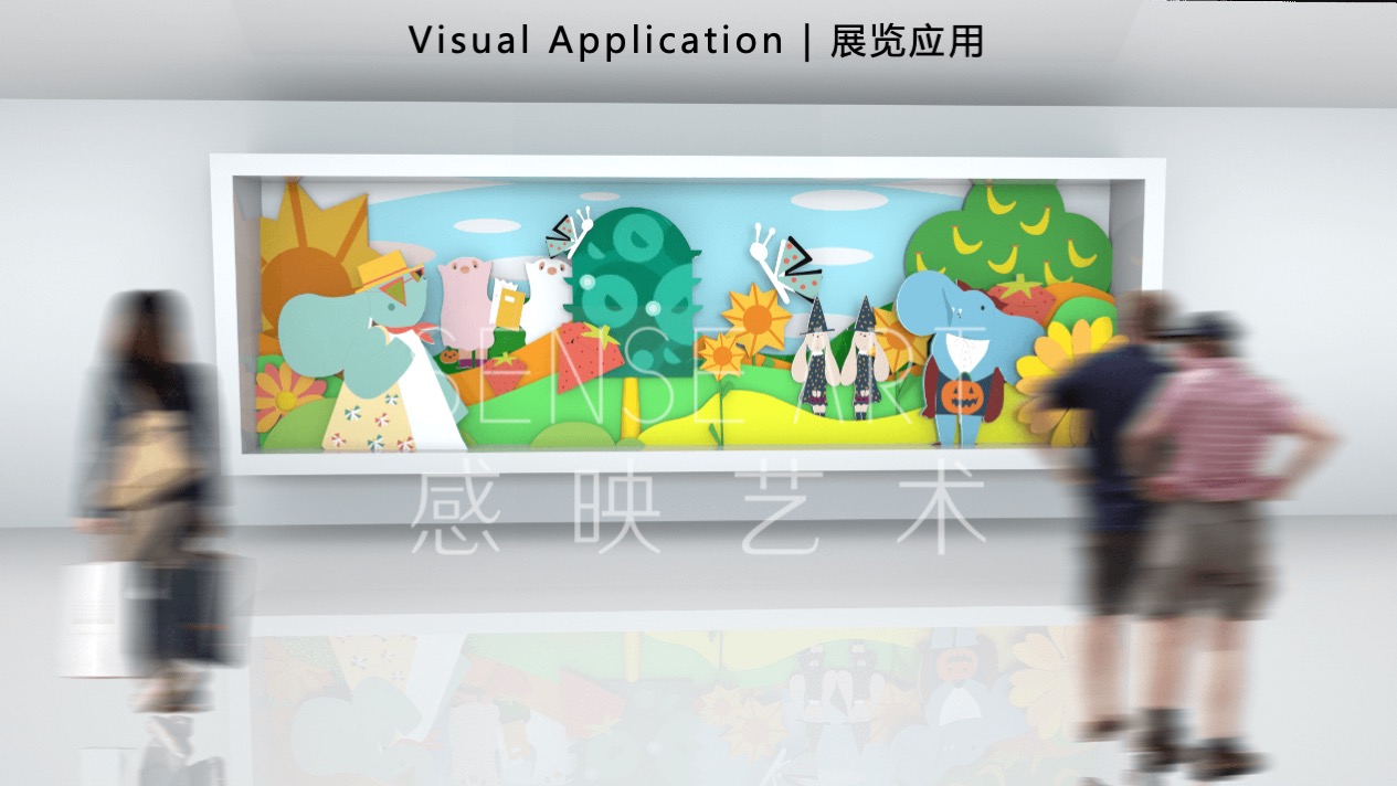 【嘟嘟象大画森游】意大利梦幻唯美艺术家艺术IP美陈装置展