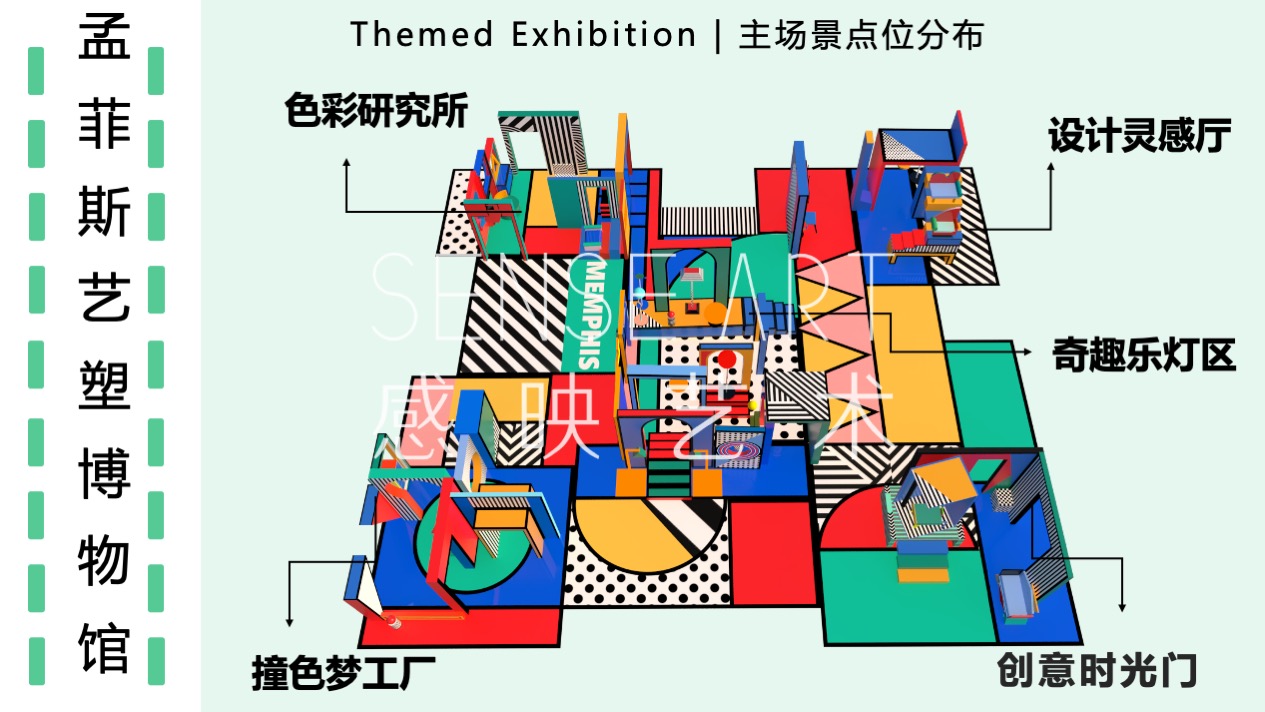 【孟菲斯艺塑博物馆】艺术IP空间装置体验展