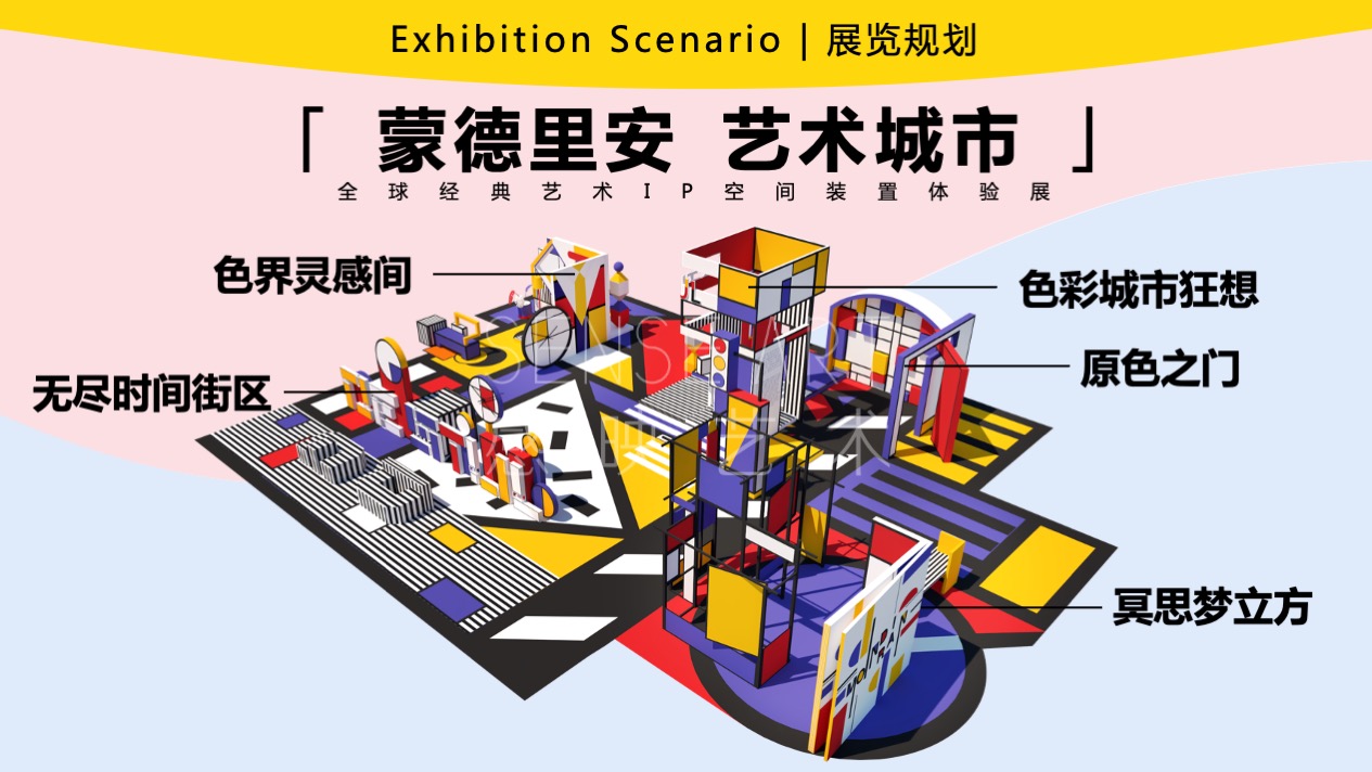 【蒙德里安艺塑博物馆】全球经典艺术IP空间体验展