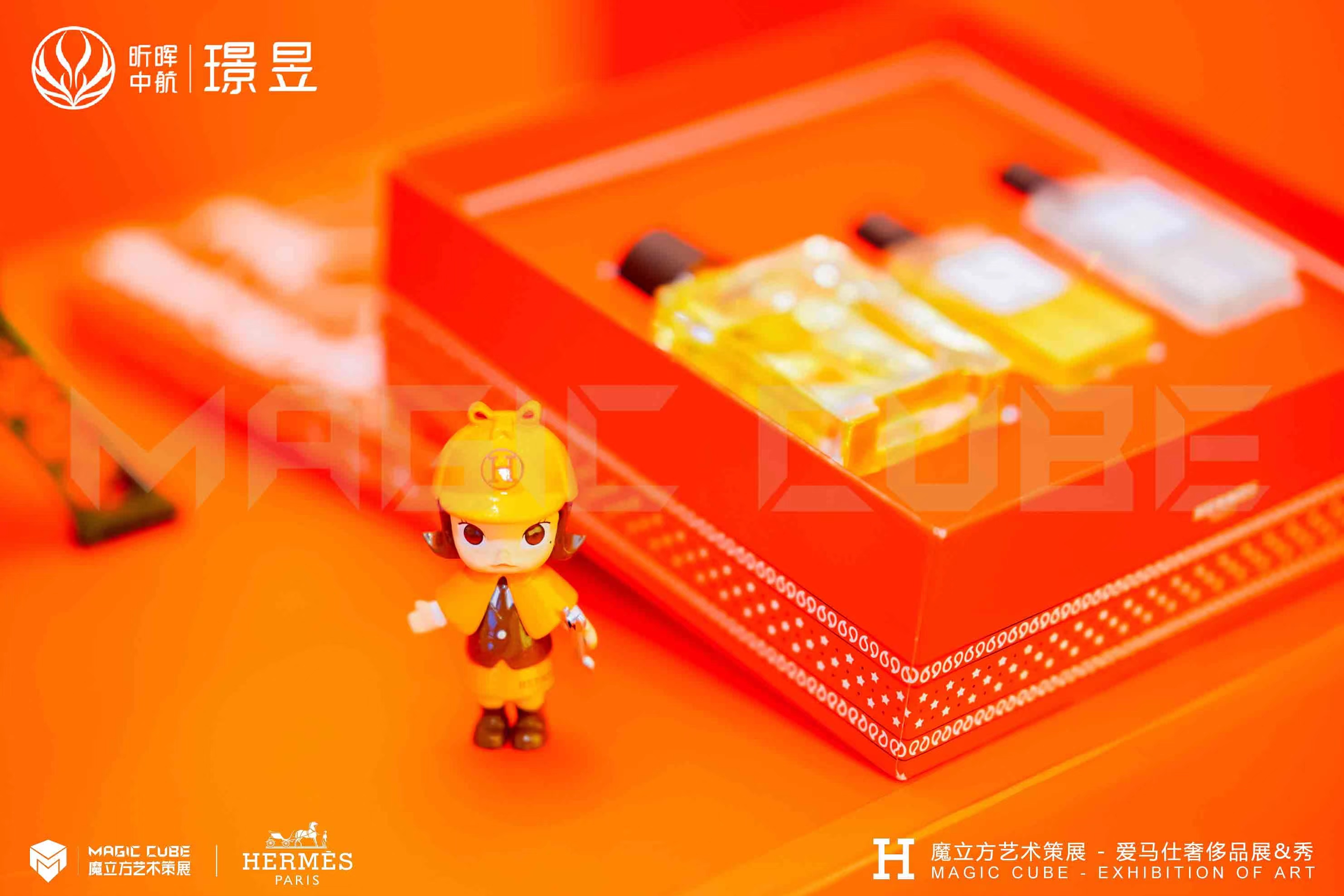 「爱马仕」顶级箱包艺术展