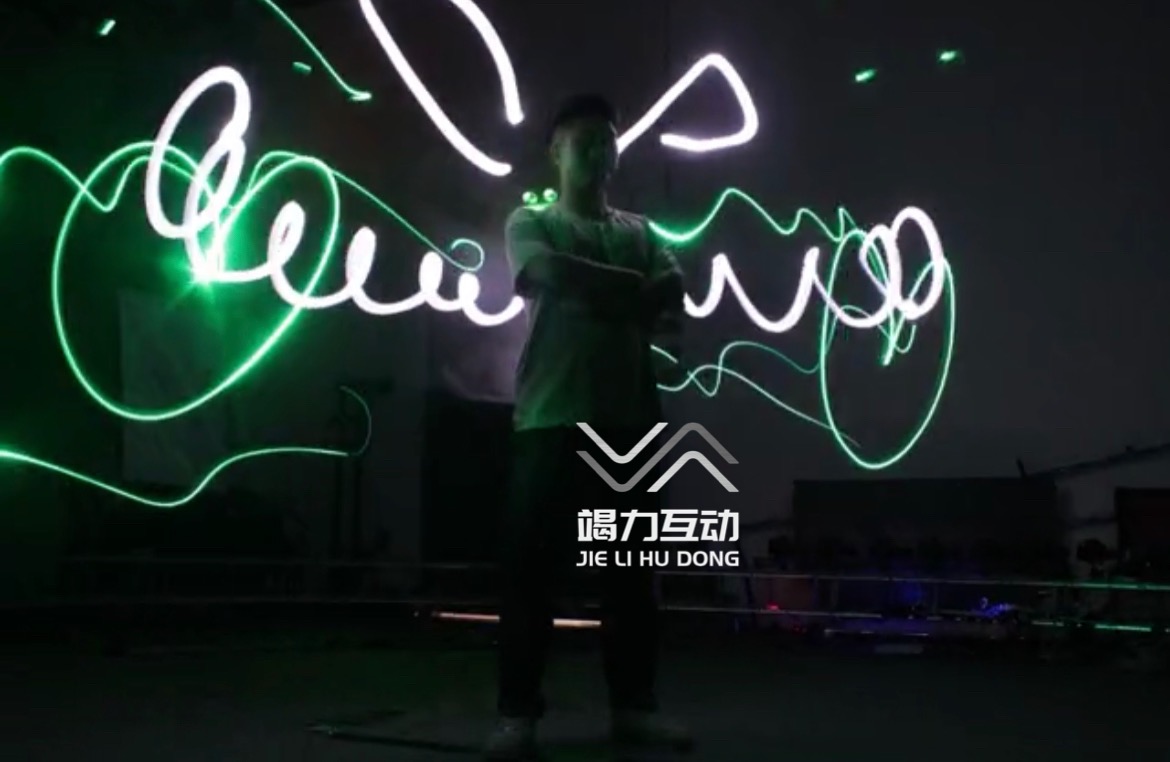光绘360度子弹时间艺术涂鸦