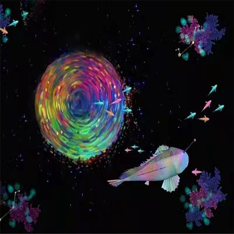 沉浸式互动投影彩虹世界出租 互动光影展租赁 全息互动光影