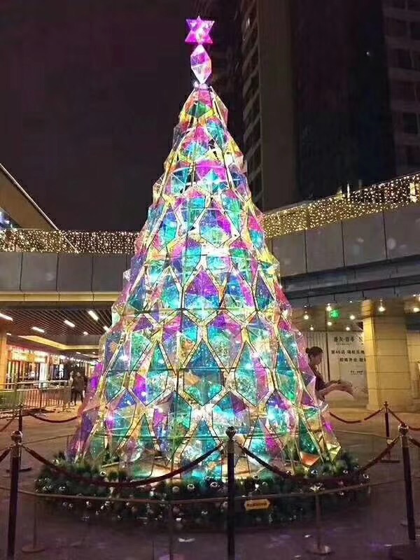 霓虹灯圣诞树