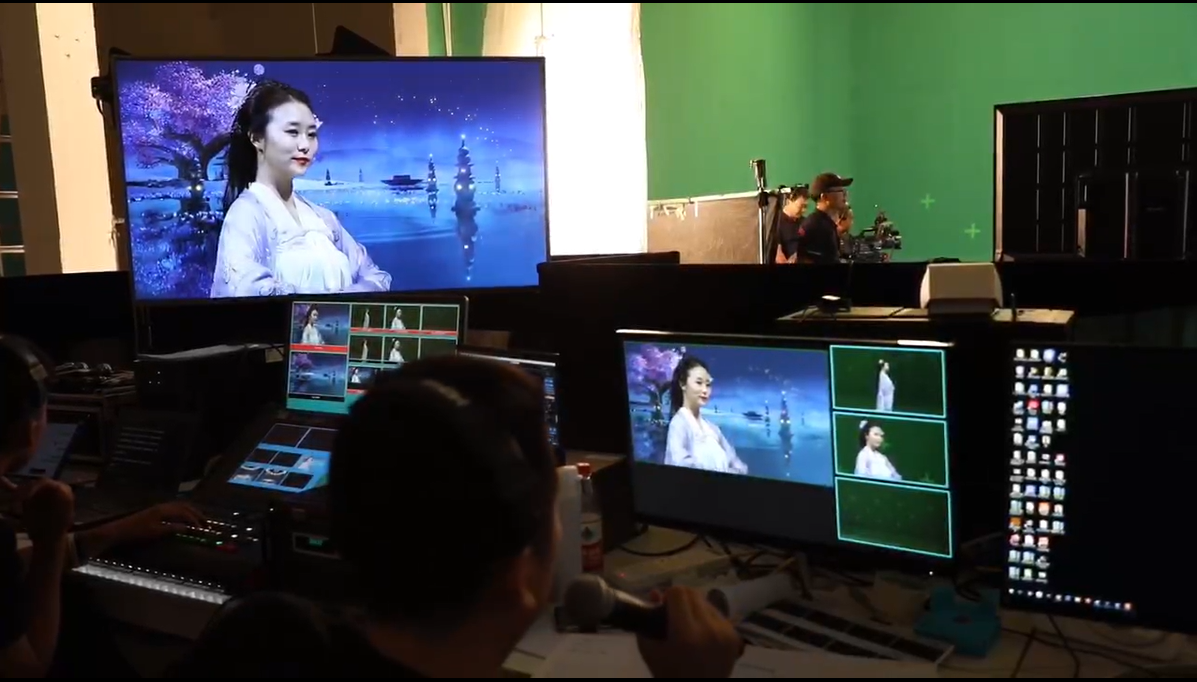 足够创意的企业年会发布会线上直播/虚拟制作/虚拟直播
