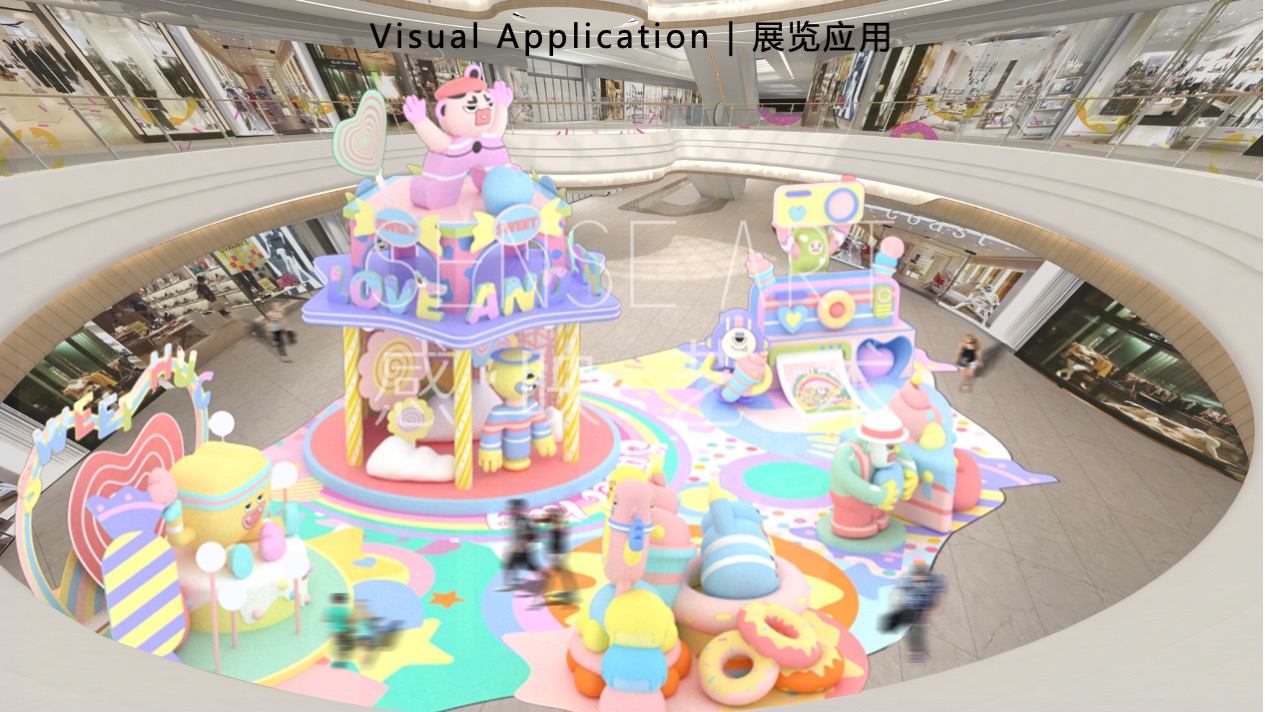 【有爱奇迹抱抱团】墨西哥奇趣脑洞插画艺术家艺术IP美陈装置展