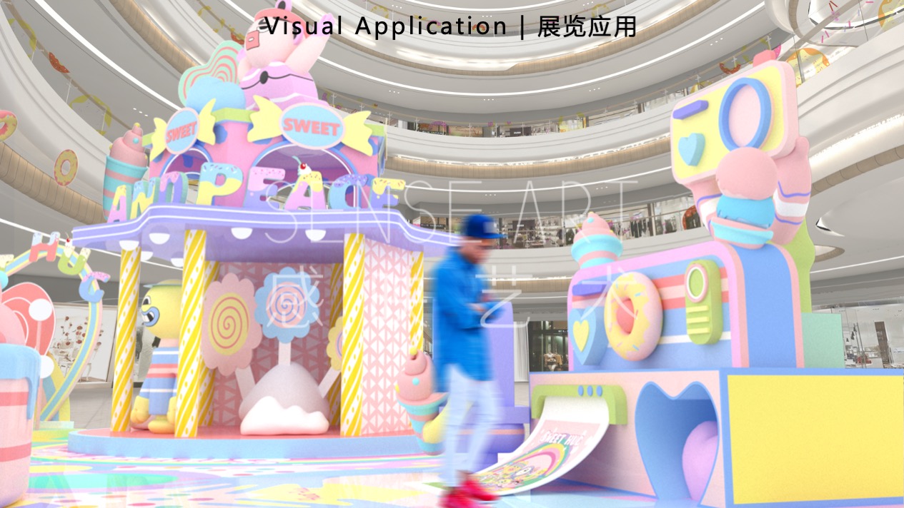 【有爱奇迹抱抱团】墨西哥奇趣脑洞插画艺术家艺术IP美陈装置展