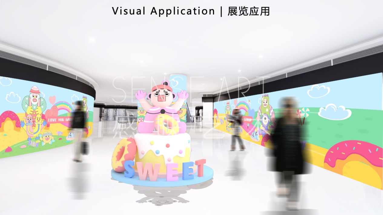 【有爱奇迹抱抱团】墨西哥奇趣脑洞插画艺术家艺术IP美陈装置展
