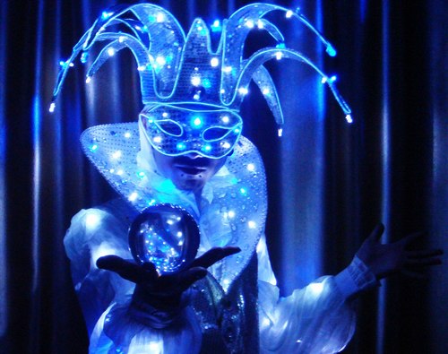 魔术与杂耍类：魔术、泡泡秀、水晶球、小丑等节目表演
