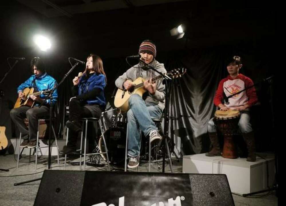 风格丰富的中国乐队表演