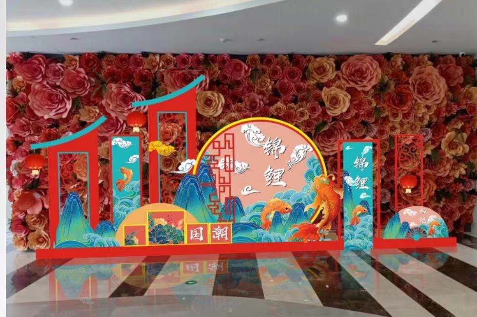 商业美陈灯光亮化