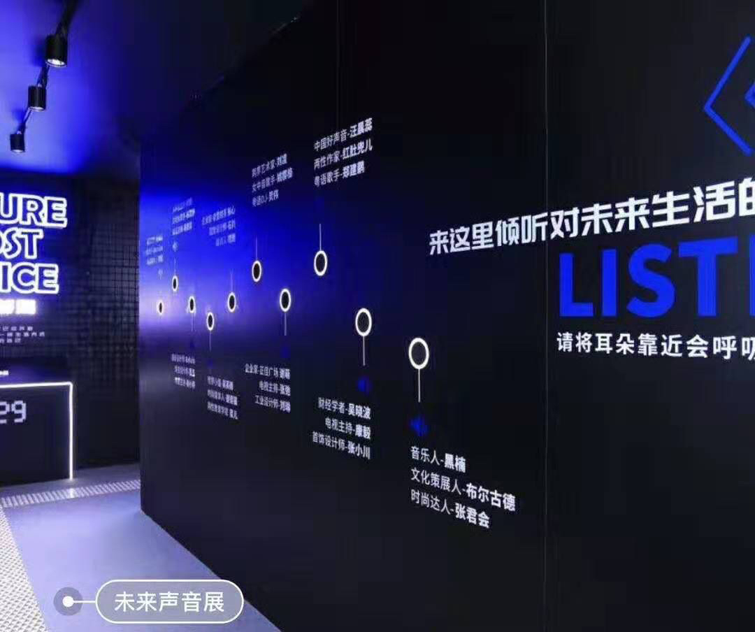 3D声音文字科技互动