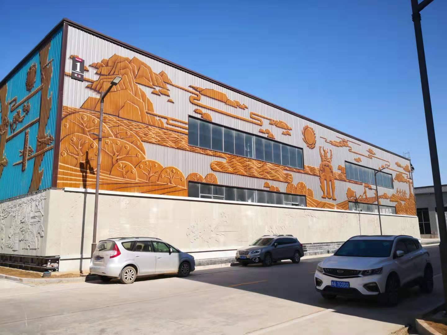 手绘、涂鸦、大型壁画、手绘3d立体画