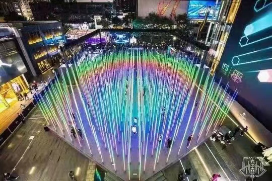 灯光美陈